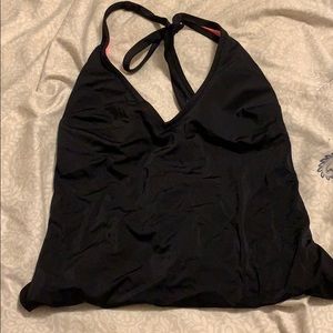 PINK Black one piece suit. Never worn!